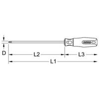 Kstools ERGOTORQUE VDE PZ-Schraubendreher, PZ3