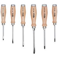 Kstools ERGOTORQUE WOODmax Schlag-Schraubendreher-Satz, 6-tlg.