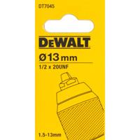 DeWalt DT7045-QZ Snelspanboorhouder 1,5-13mm 1/2X20UNF Metaal Enkelhulzig