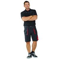 Planam Shorts anthrazit/,  rot