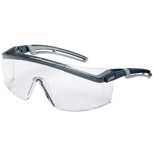 Uvex Schutzbrille astrospec 2.0 supravision plus farbl schwarz/grau schwarz/klar