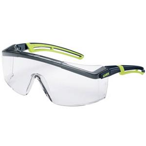 Uvex Schutzbrille astrospec 2.0 farblos supravision excellence schwarz/lime schwarz/klar