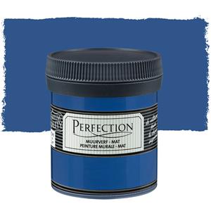 Perfection tester ultradekkende muurverf Saffierblauw mat 75ml
