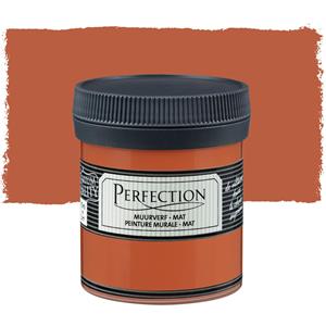 Perfection tester ultradekkende muurverf Kleirood mat 75ml