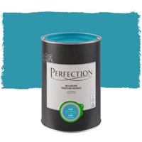 Perfection ultradekkende muurverf Laguneblauw mat 1L