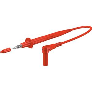 Stäubli XPF-484 Veiligheidsmeetsnoer [4mm-veiligheidsstekker - 4mm-veiligheidsstekker] 1.50 m Rood 1 stuk(s)