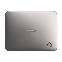Busch-Jaeger Abdeckung Symbolwippe  Klingel  Alpha exclusiv, Alpha Nea Platin 2CKA001751A1641