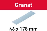 Festool STF 46X178 P80 GR/10 Schuurpapier - Granat - P80 (10st)