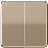 Jung schakelwip 2-voudig CD500 goud brons