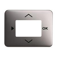 Busch-Jaeger Abdeckung Temperaturregler Alpha Nea, Alpha exclusiv Platin 2CKA006430A0291