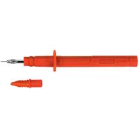 Schützinger SPS 2381 Ni / RT Sicherheits-Prüfspitze Buchse 4mm Rot 1St.