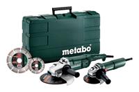 Metabo COMBO SET WE 2200-230 + W 750-125 (685172510) inclusief koffer en 2 slijpschijven - 685172510