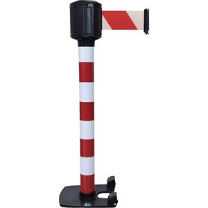 VISO RXLO1100RBRB Rood/wit geleidingspaan R/Wriemwasser (Ø x h) 80 mm x 1110 mm