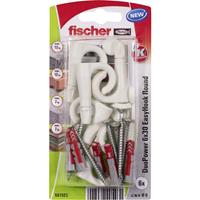 Fischer DuoPower 6x30 EasyHook Round K (6) Plugassortiment 557923 557923 1 set(s)