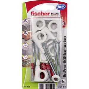 fischer DuoPower 6x30 EasyHook Loop K (6) Dübelsortiment 1 Set