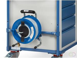 Fetra Extra voor tafelwagen 1050 x 600, Luchtslang haspel incl.aanbouwset