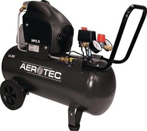 AeroTEC Compressor | 280 l/min 10 bar | 1,8 kW 230 V 50 Hz | 50 l | 1 stuk - 2010157 - 2010157