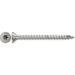 fischer - Spanplattenschraube Power-Fast, Senkkopf, Edelstahl A2, VG, TX 3,5x16