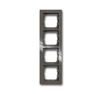 Busch-Jaeger 4fach Rahmen Rahmen Grau 2CKA001754A4449