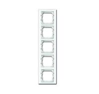 Busch-Jaeger 5fach Rahmen Rahmen Weiß 2CKA001754A4441