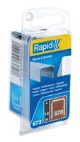 Rapid Nr. 970 vlakdraadnieten DP 14 mm, 670 stuks - 40109599 - 40109599