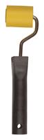 Naden/aandrukrol pvc geel 45mm