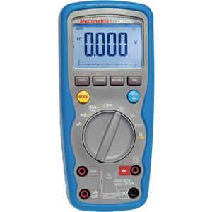 Multimetrix P06231410 Multimeter Digitaal Waterbestendig (IP67) CAT III 1000 V, CAT IV 600 V Weergave (counts): 6000