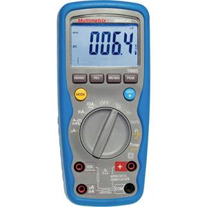 Multimetrix DMM 240 Hand-Multimeter digital Wasserdicht (IP67) CAT III 1000 V, CAT IV 600V Anzeige (