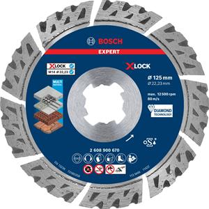 Bosch Diamantschijf Xlock best uni.125mm