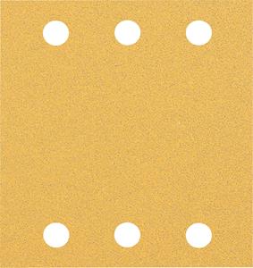 Bosch Schuurvel klit wood and paint 115 x 107 K80 blister van 10 vellen