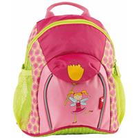 SIGIKID, H.SCHARRER & KOCH GMBH & CO.KG sigikid Rucksack Groß Fee Florentine, Kinderrucksack, Mädchenrucksack, Kinder Tasche, Mädchen, Nylon, Grün / Pink, 2.9 L, 24452