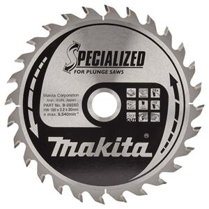 Makita Hout Zaagblad 160x20x28T Specialized - B-09260