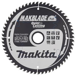 Makita Hout Zaagblad 216x30x60T - B-08676