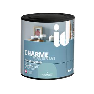 Praxis ID krijtverf effect Charme meubels gustaviaans blauw 500ml