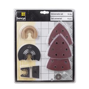 Sencys set voor houtbewerking – 16 stuks