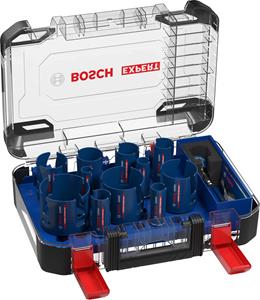 Bosch 2608900489 EXPERT 15-delige Power-Change gatzagenset Construction Material Universeel 20/22/25/32/35/40/44/51/60/68/76mm