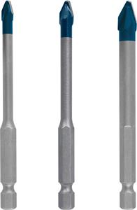 Bosch 2608900595 EXPERT 3-delige tegelborenset HEX-9 - 5/6/8mm