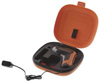 black&decker Akku-Schrauber 3,6 V in Aufbewahrungsbox & USB-Ladegät