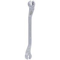 Kstools CHROMEplus Offener Doppel-Ringschlüssel, gekröpft, 10x11mm