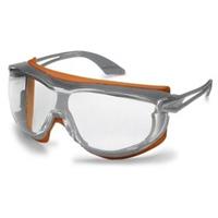 Uvex skyguard NT 9175275 Veiligheidsbril Incl. UV-bescherming Grijs, Oranje DIN EN 166, DIN EN 170