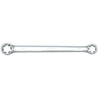 Kstools CHROMEplus Torx-E-Doppel-Ringschlüssel, E10xE12