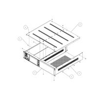 rohde&schwarz HZN96 19 Zoll Einbausatz 2HE 1St.