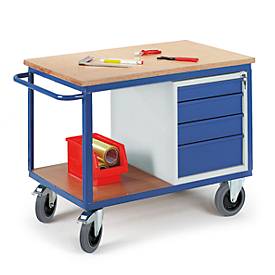 Rollcart Transportsysteme Montagewagen met schuifladen
