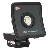 Scangrip dimbare Bouwlamp - Schijnwerper Nova 2 - 16W - 2000 lm - voor CAS accusysteem (excl. accu)