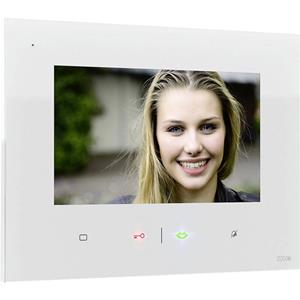 m-emodern-electronics M-e modern-electronics 41268 Video-Türsprechanlage Funk Inneneinheit Weiß