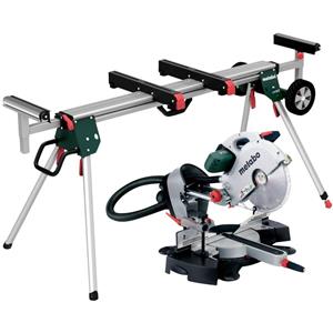 Metabo Kappsäge KGS 315 Plus Set (690971000), mit Maschinenständer KSU 401, Karton