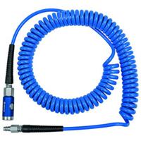 Riegler Spiralschl+SichKuppl+Kup PU D10x6,5 7,5m