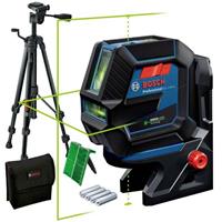 Bosch GCL 2-50 G & Tripod Kruis- en puntlijnlaser Incl. statief, Incl. tas Reikwijdte (max.): 15 m