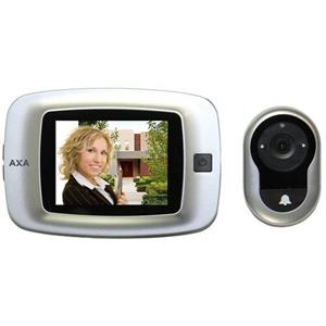 Axa digitale deurspion en deurbel silverline 3.2 inch 7820-00-90