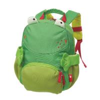 SIGIKID, H.SCHARRER & KOCH GMBH & CO.KG Sigikid,h.scharrer&koch Gmbh&co.kg - sigikid Mini Rucksack Frosch, Kinderrucksack, Kindergartentasche, Kinder Tasche, Kindergarten, Nylon, Grün, 24920